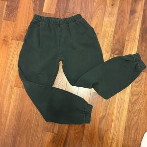 Brandy melville forest green sweats